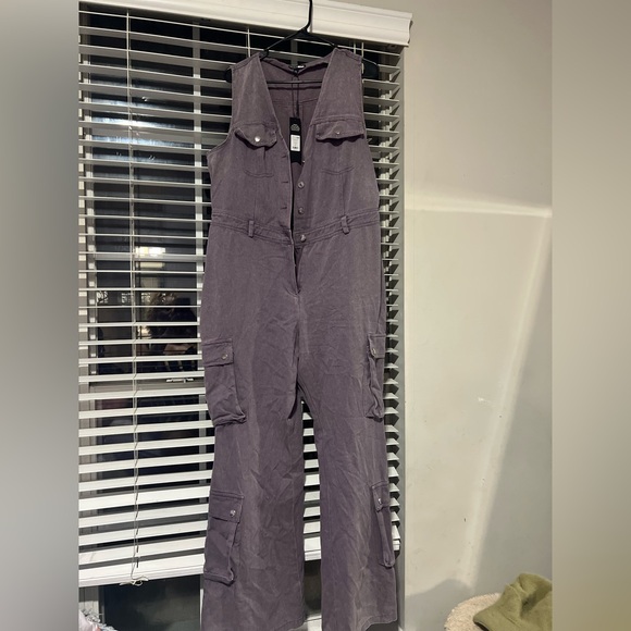 Fashion Nova Denim Jumpsuit - Picture 3 of 3